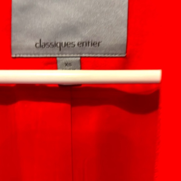Classiques Entier beautiful red jacket! Size XS! Bought from Nordstrom! - Picture 2 of 3
